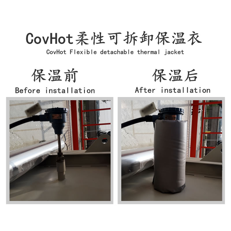 工業溫度變送器保溫套 CovHot工業測溫儀器溫度傳感器儀表防凍