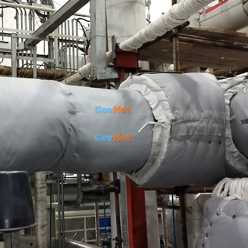 電廠汽輪機柔性可拆卸保溫衣/被/套 重復使用 模塊式方便拆裝
